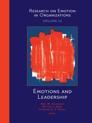 cover image of Research on Emotion in Organizations, Volume 15